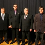 Björnsteel Oy:n omistajat yrityksen 65-vuotis juhlassa vuonna 2013.